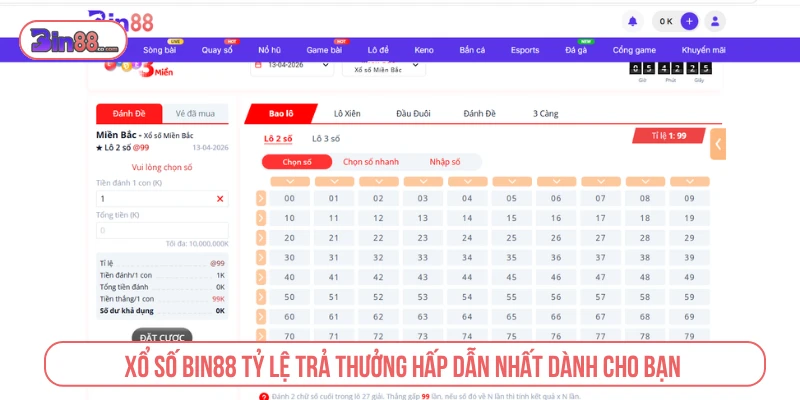 Xổ số với nhiều hình thức tham gia